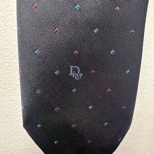 Vintage Christian Dior Silk Blend Necktie